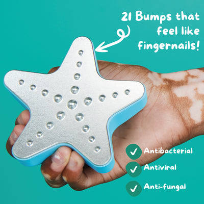 Scratch Star with 21 bumps that feel like fingernails