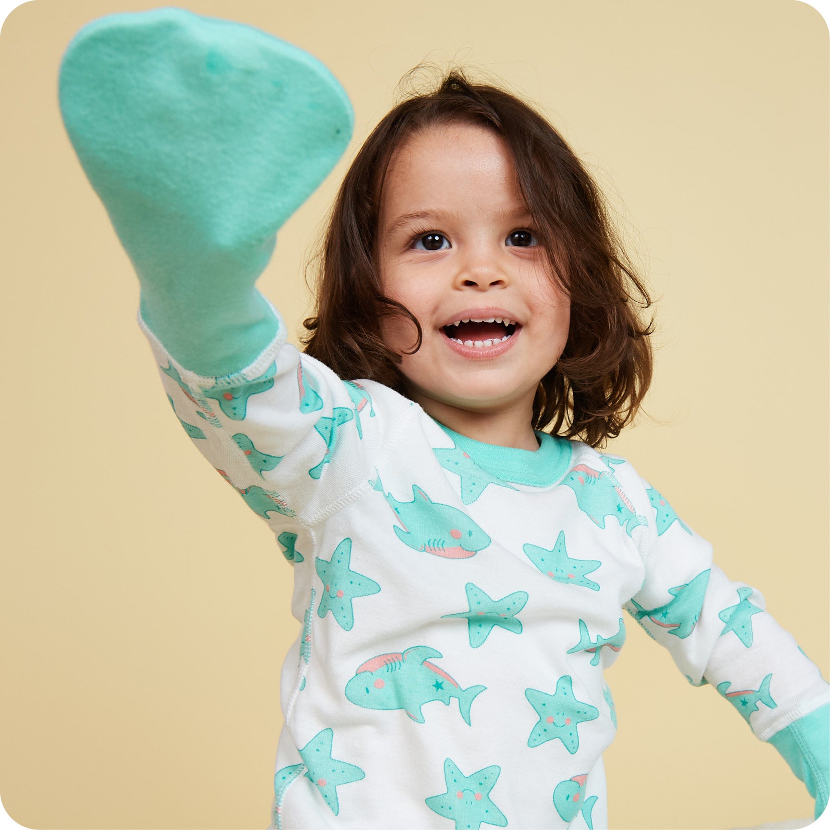 Scratch Mitten PJ Top