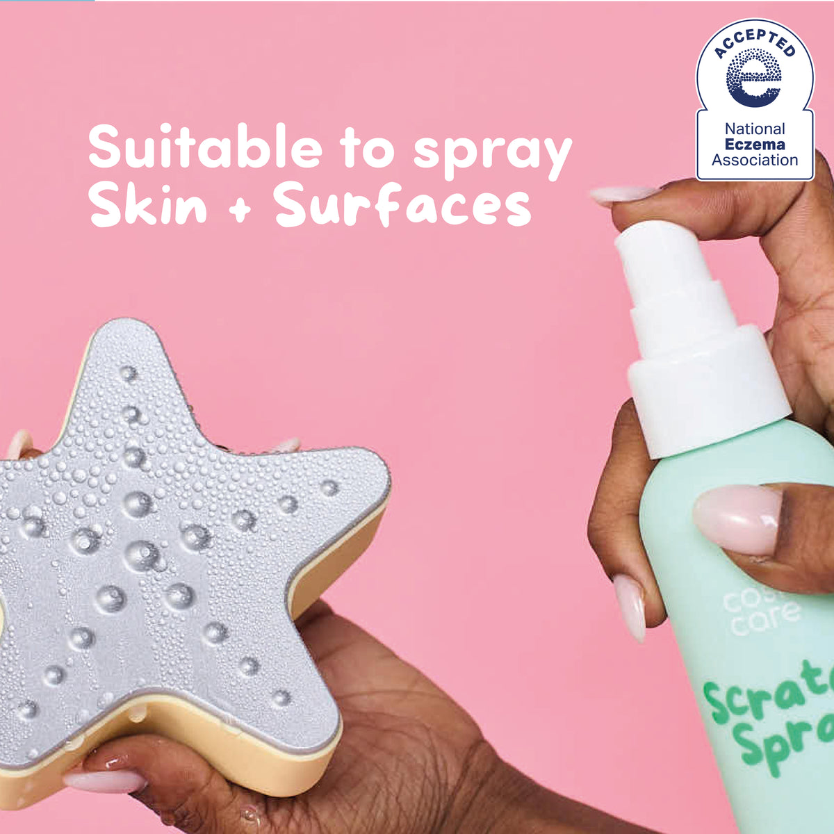 Cosi Care hypochlorous acid spray for daily use on eczema-prone skin
