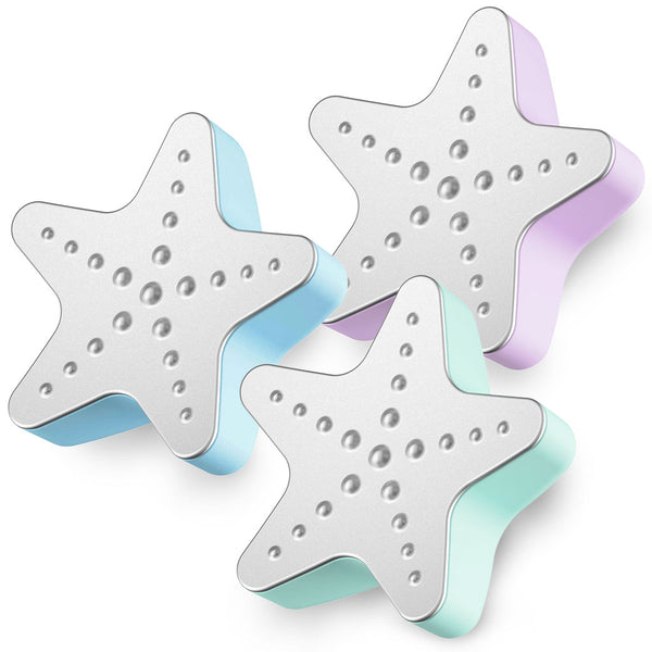 The Scratch Star. Cooling finger-nail like bump plate to mimic scratching and cool itching. Medical grade product. Skin inflammation treatment home remedy.